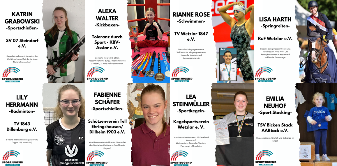 Nominierungen Sportlerinnen