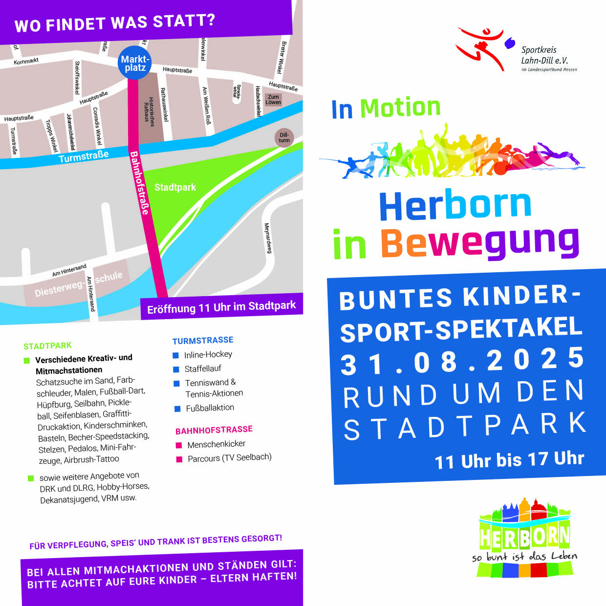 Flyer Herborn Sportfestival 2025 web 01